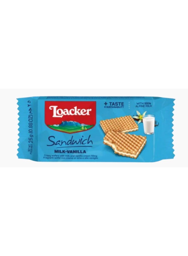 لواكر ساندويتش لواكر بالحليب والفانيليا – 25 غرام | عبوة 6 قطع - Image 5